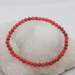 Pulseira Coral Vermelho 2/3mm