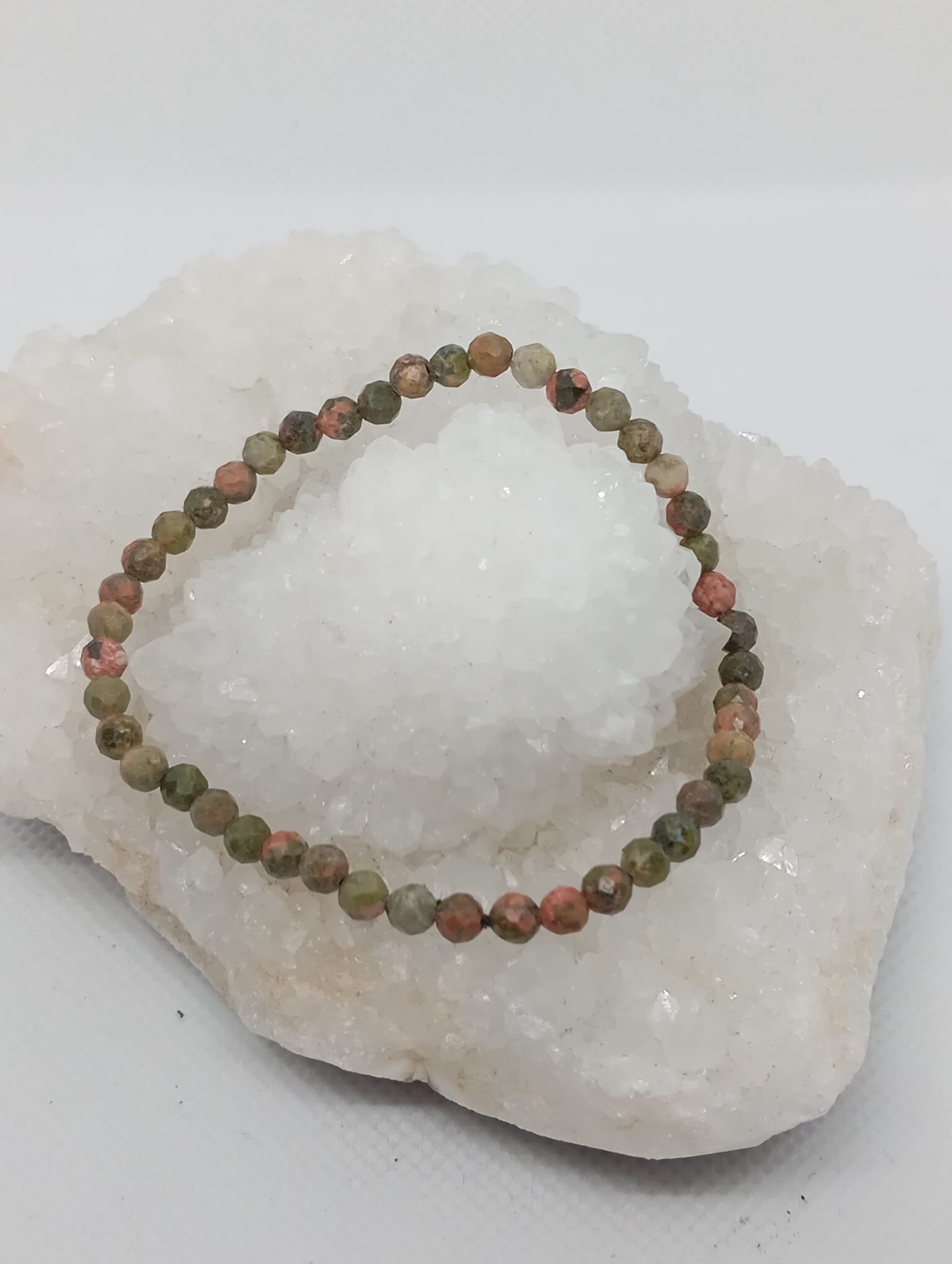 119 Pulseira Facetada Unakite 2/3mm - Image 1