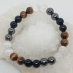 Pulseira Tripla Proteção com Selenite 8mm