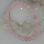 Pulseira Quartzo Rosa 6mm