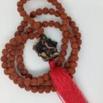 Japamala Rudraksha C/ Ganesh 8mm