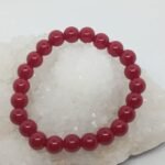 Pulseira Coral Vermelho 8mm