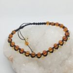 Pulseira Dupla Ajust. Ambar 2/3mm