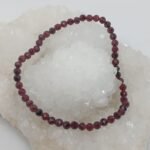 Pulseira Facetada Granada 2/3mm