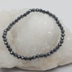 Pulseira Facetada Hematite 2/3mm