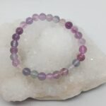 Pulseira Fluotite Arco-Iris 6mm