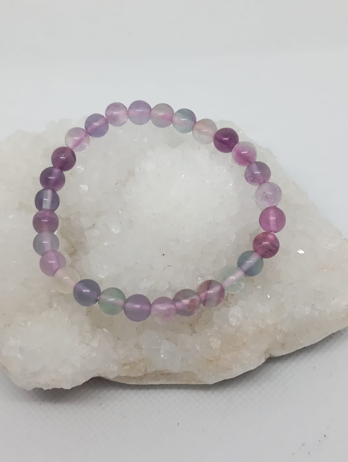 41 Pulseira Fluotite Arco-Iris 6mm - Image 1