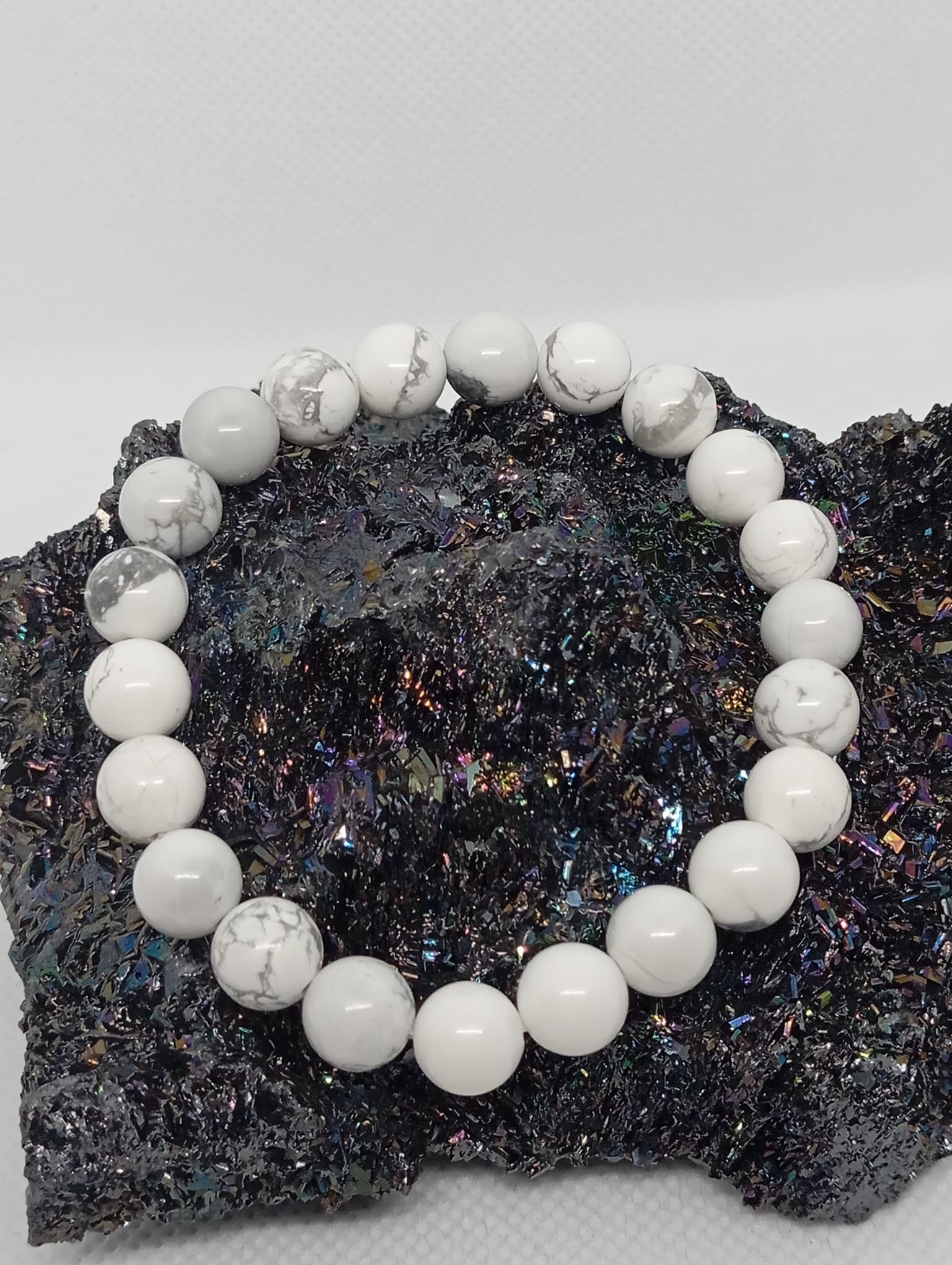 43 Pulseira Howlite 8mm - Image 1