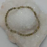 Pulseira Facetada Jade Prehnite 2/3mm