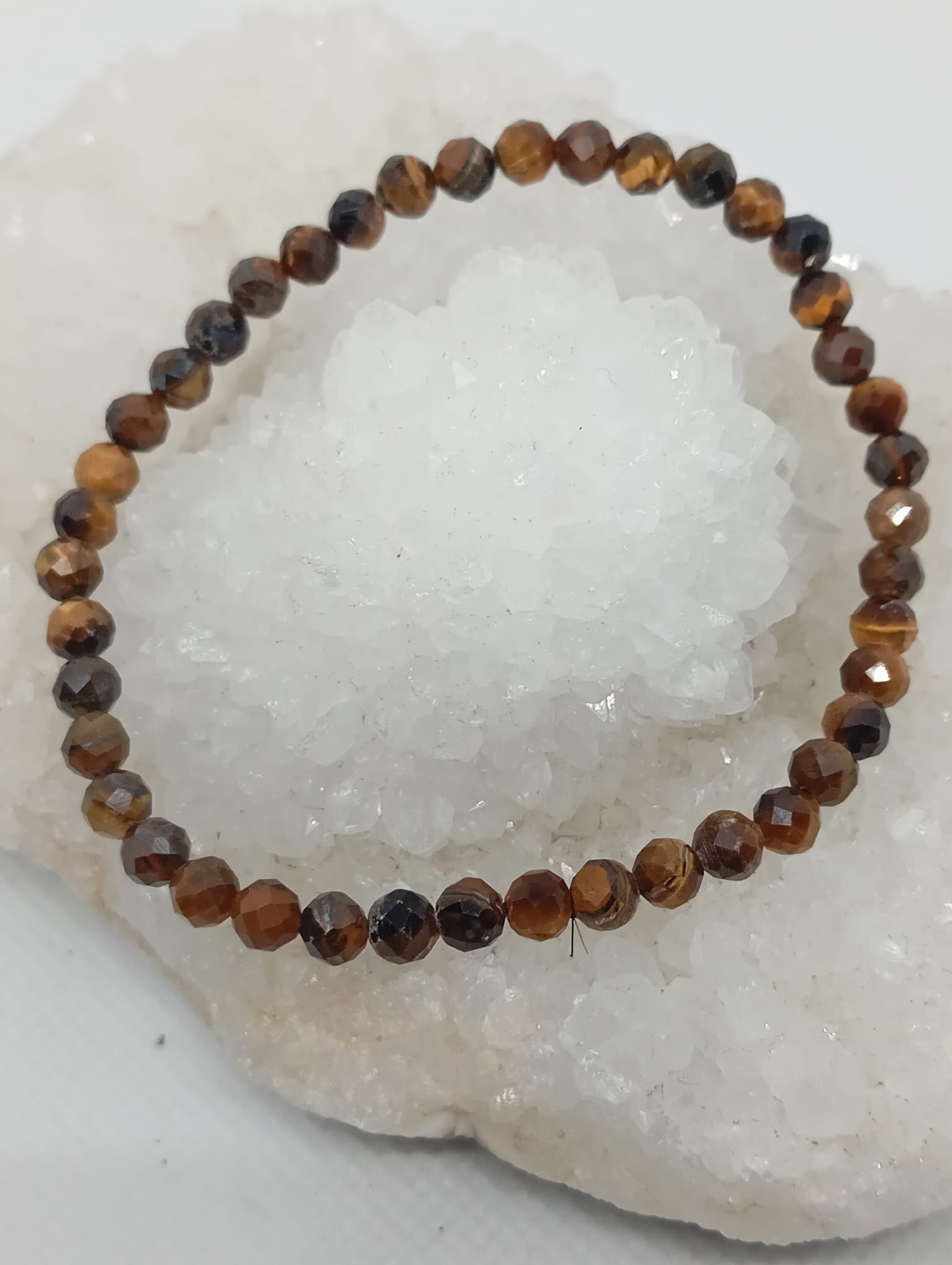 67 Pulseira Facetada Olho de Tigre 2/3mm - Image 1