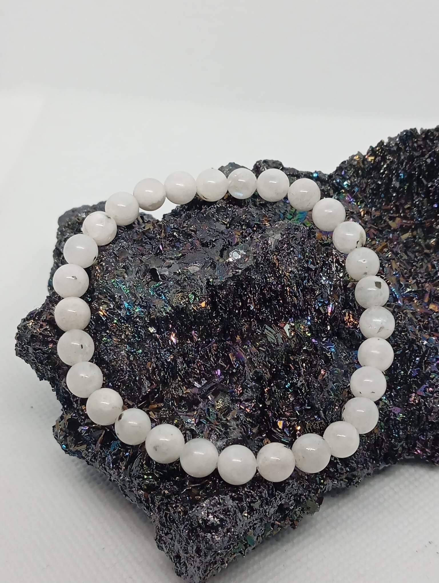 78 Pulseira Pedra da Lua 6mm - Image 1