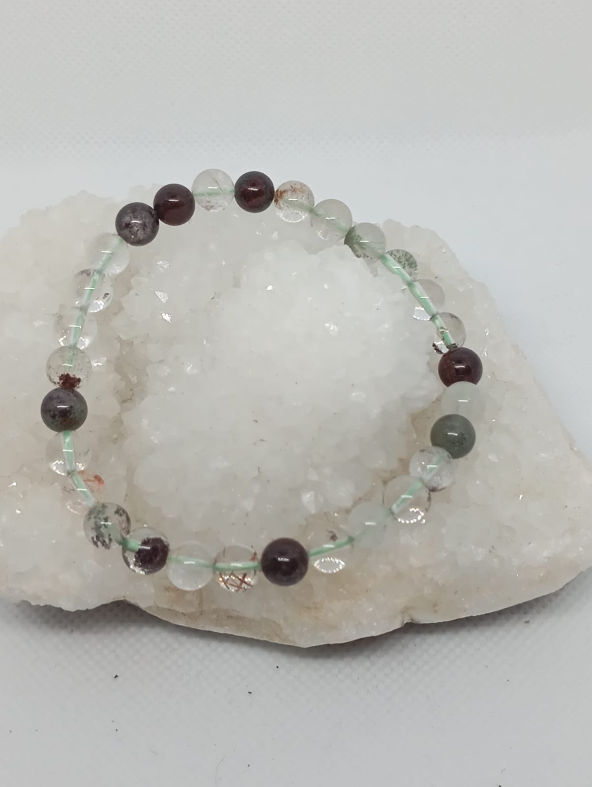 94 Pulseira Quartzo Jardim 6mm - Image 1