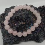 Pulseira Quartzo Rosa 8mm