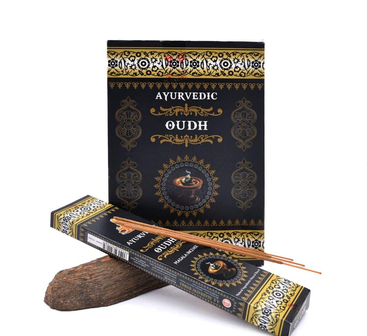 Encens Ayurvedic Oudh 15gr 1 Inc. Oudh 15gr Ayurvedic (12un) - Image 1