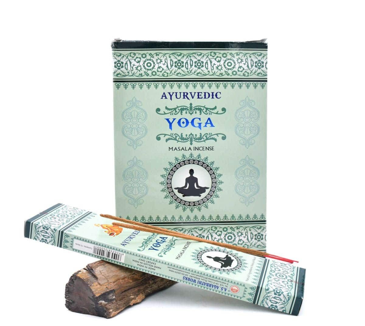 Encens Ayurvedic Yoga 15gr - N°14474-1 Inc. Yoga 15gr Ayurvedic (12un) - Image 1