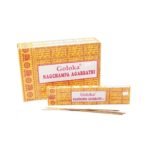 Incenso NagChampa Agarbathi Amarelo, 16gr 8UN)