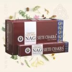 Incenso 7 Chakras Golden Nag 15gr (8UN)
