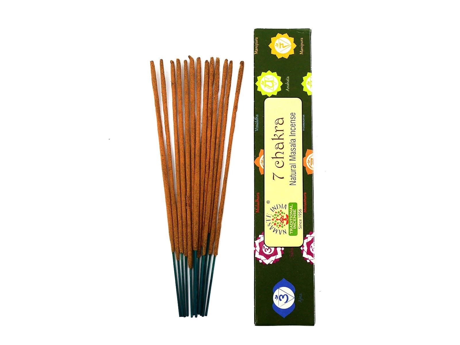 380 Incenso 7 Chakras Namasté 15gr (13UN) - Image 1