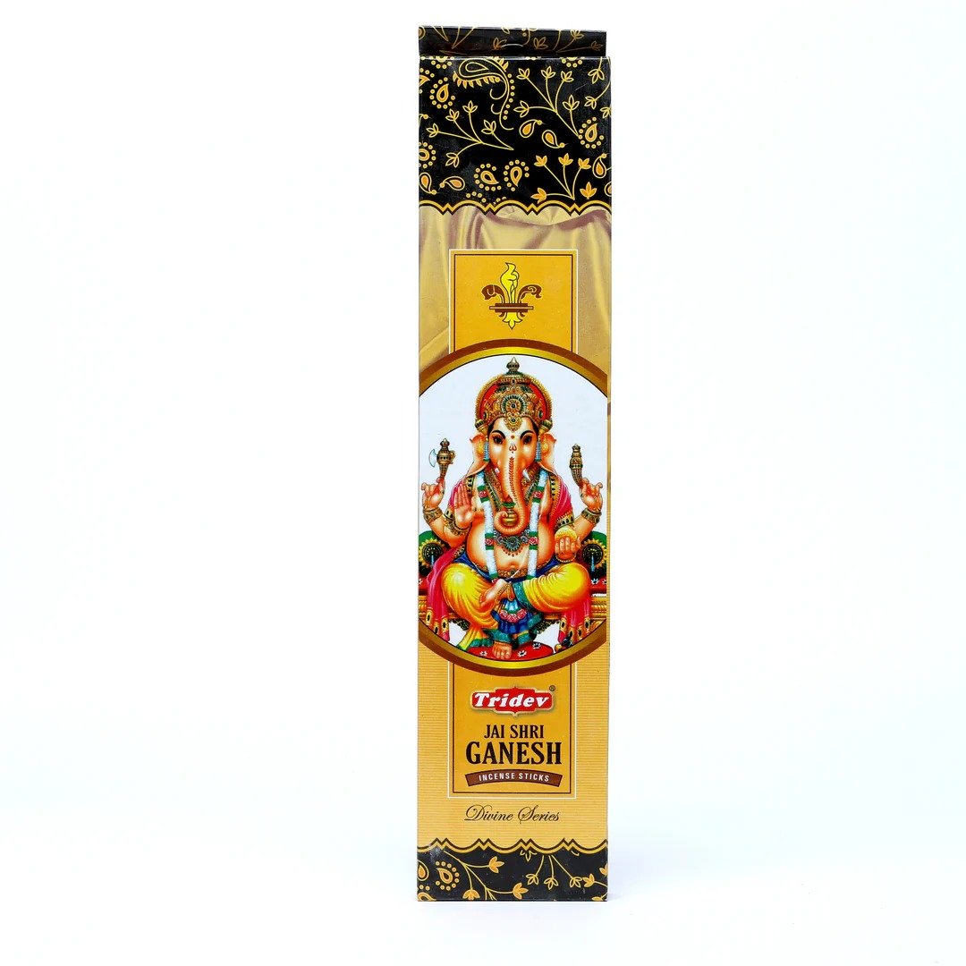 382 Incenso Jai Shri Ganesh Trived 20gr (18UN) - Image 1