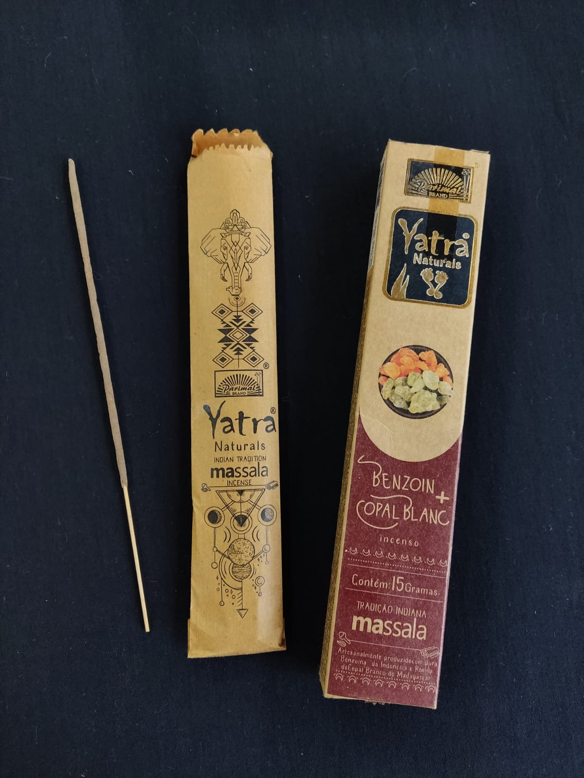 384 Incenso Yatra Benjoim e Copal 12gr (12UN) - Image 1