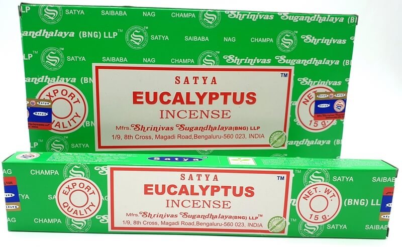 395 Incenso Eucalyptus Satya 15gr - Image 1